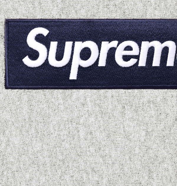 Supreme 'Grey' Box Logo 2025