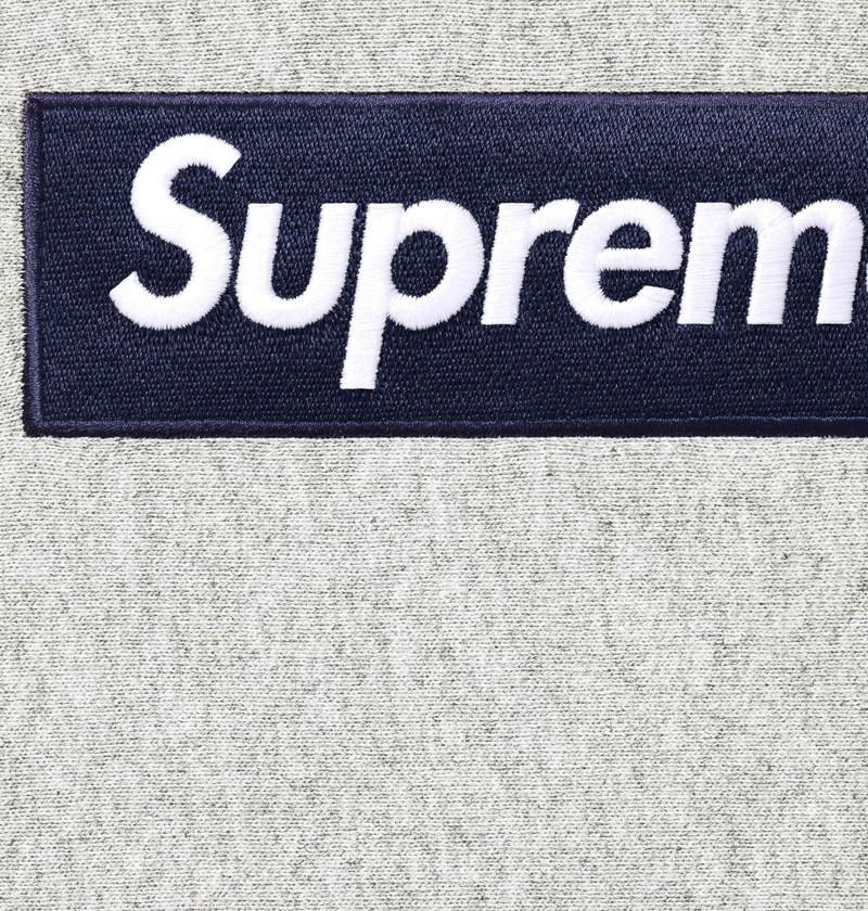 Supreme 'Grey' Box Logo 2025